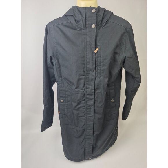 Fjallraven Women’s Black Kiruna Water Resistant Padded Parka 89644 Size Small